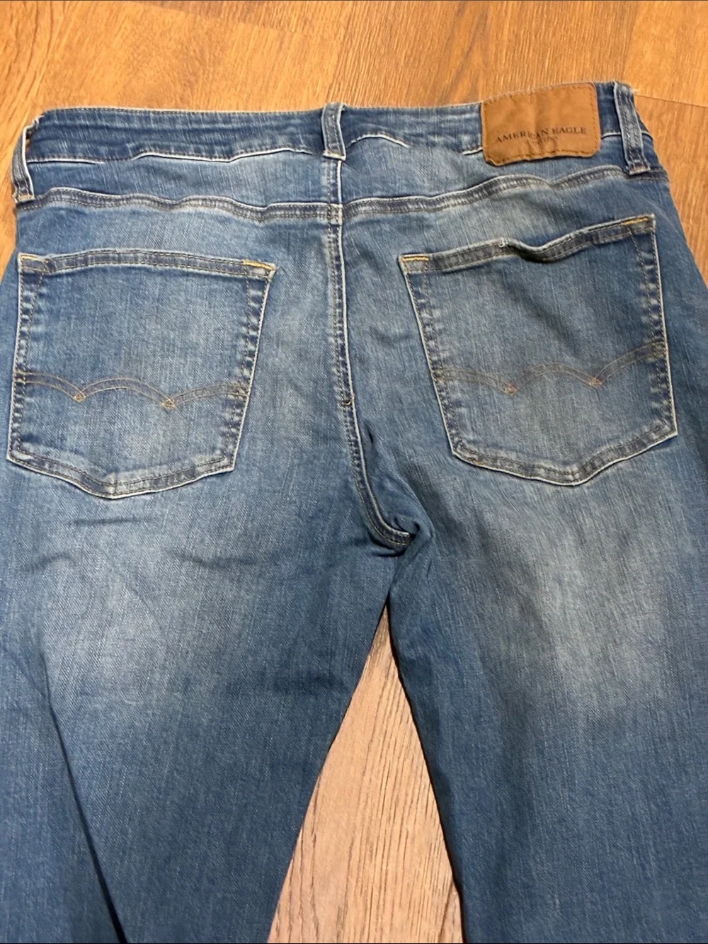 American Eagle Men’s Medium Blue Original Boot Next Level Flex Jeans 32x36